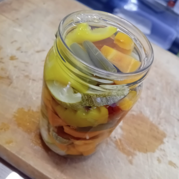 trasformazione alimenti giardiniera verdure